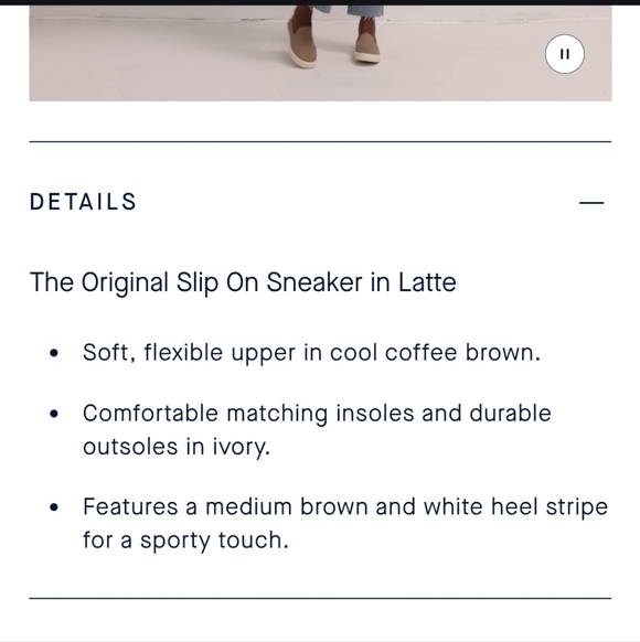 The Original Slip On Sneaker- Latte - Picture 13 of 15